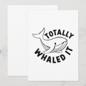 完全に打ち負かす サンキューカード (正面/裏面)