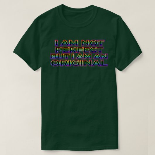 完全に暗いオリジナル Tシャツ (デザイン正面)