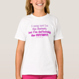完全に最もかわいい女の子のモトクロスのTシャツ Tシャツ