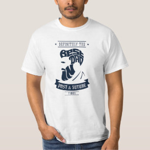 完全に最も最高のなパパの過去未来 Tシャツ