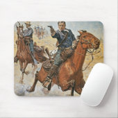 完全に本当に: 1870年代(coの米国の騎兵隊の兵士 マウスパッド (マウス)