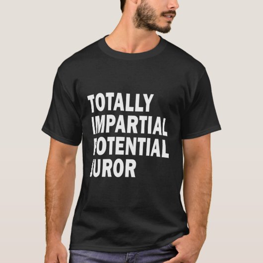 完全に模倣的な可能性の審査員 Tシャツ (正面)