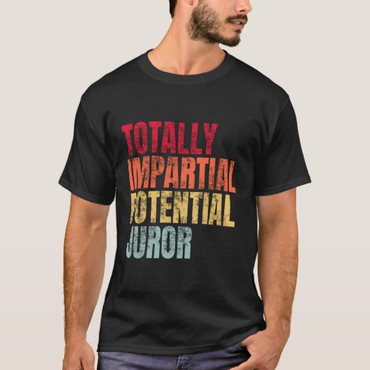 完全に模倣的な可能性の審査員 Tシャツ (正面)