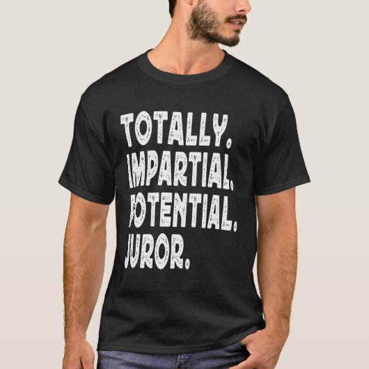 完全に模倣的な可能性の審査員 Tシャツ (正面)
