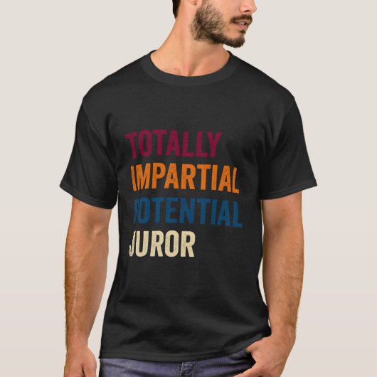完全に模倣的な可能性の審査員 Tシャツ (正面)