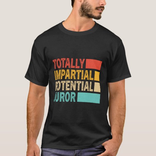 完全に模倣的な可能性の審査員 Tシャツ (正面)