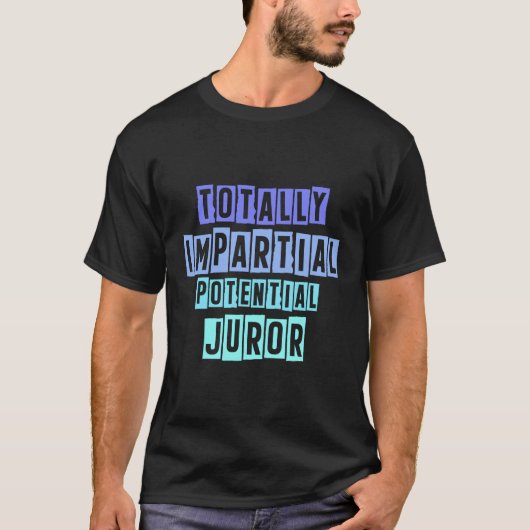 完全に模倣的な可能性の審査員 Tシャツ (正面)