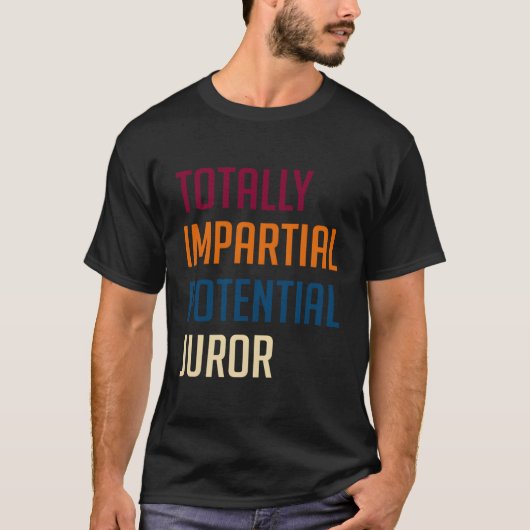 完全に模倣的な可能性の審査員 Tシャツ (正面)