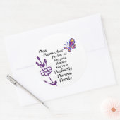 完全に正常な家族 ラウンドシール (封筒)