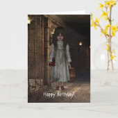 完全に死んでいないローズマリー少し地下牢のハッピーバースデー カード (黄色い花)