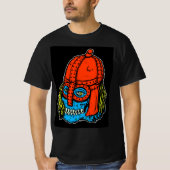 完全に死んでいな Tシャツ (正面)