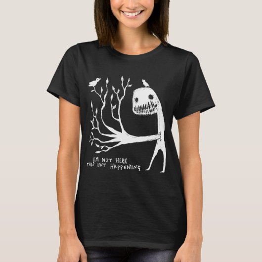 完全に消える方法 - イラスト歌詞 - Tシャツ (正面)