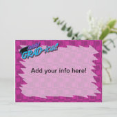 完全に漸次的な招待状 招待状 (スタンド正面)