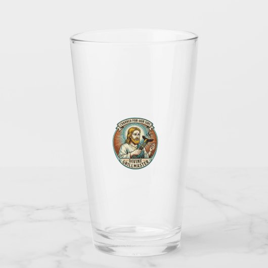 完全に焼け焦げた黒いホットドッグ BBQ ジョーク_1 タンブラーグラス (正面)