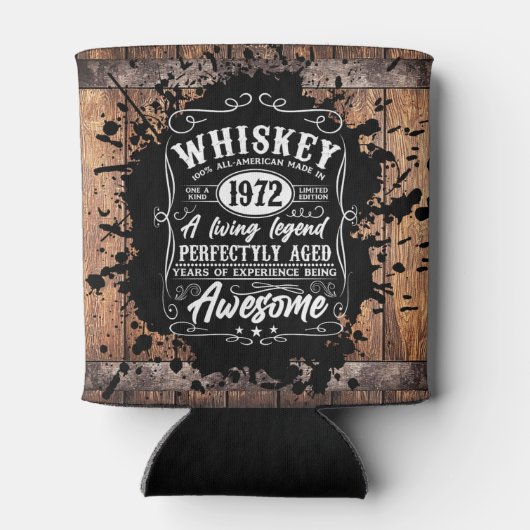 完全に熟成したウイスキー 缶クーラー (裏面)