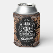 完全に熟成したウイスキー 缶クーラー (缶裏面)