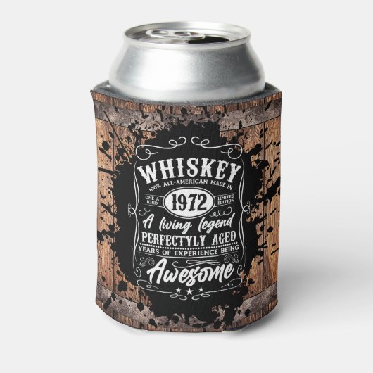 完全に熟成したウイスキー 缶クーラー (缶裏面)