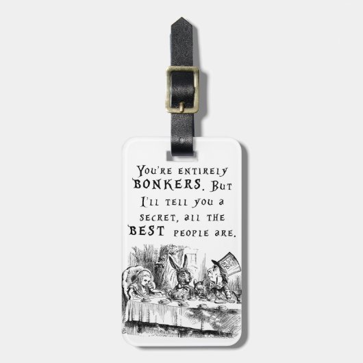 完全に狂うA4 ラゲッジタグ (正面縦)