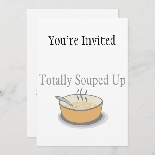 完全に疲れ果てている 招待状 (正面/裏面)