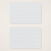 完全に白い特徴のない表面が (正面&裏面)