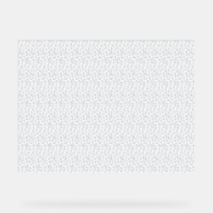 完全に白い特徴のない表面が アクリルサイン