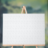 完全に白い特徴のない表面が アクリルサイン (ニュートラル)