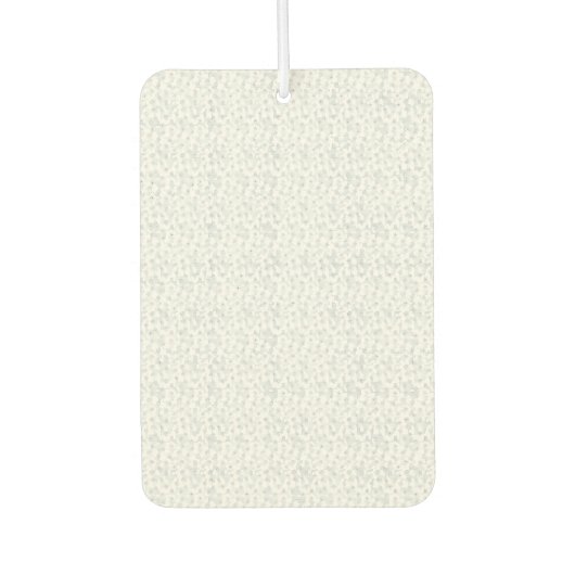 完全に白い特徴のない表面が カーエアーフレッシュナー (正面)