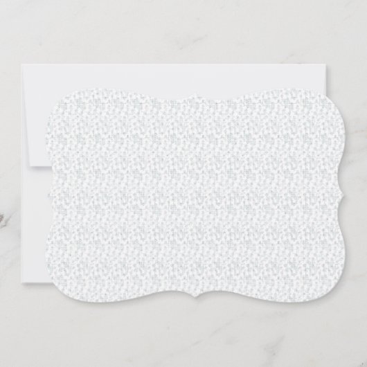 完全に白い特徴のない表面が カード (正面)