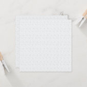 完全に白い特徴のない表面が カード (正面/裏面インサイチュ)