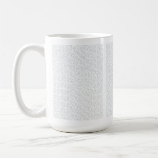 完全に白い特徴のない表面が コーヒーマグカップ (左)