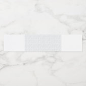 完全に白い特徴のない表面が ペットボトルラベル (シングルラベル)