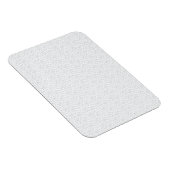 完全に白い特徴のない表面が マグネット (右側)