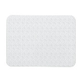 完全に白い特徴のない表面が マグネット (横)