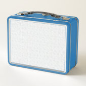 完全に白い特徴のない表面が メタルランチボックス (裏面)