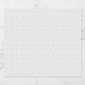 完全に白い特徴のない表面が リキュールボトルラベル (シングルラベル)