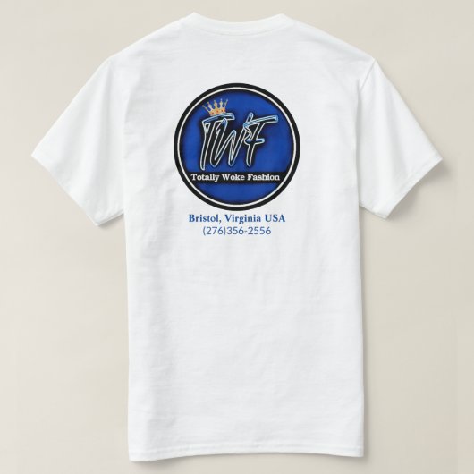 完全に目覚めたファッション |ブランド | Tシャツ (デザイン裏面)