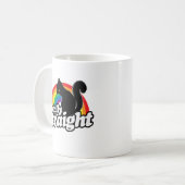 完全に真っ直ぐなリス -.png コーヒーマグカップ (正面左)