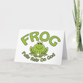 完全に神に頼る カード