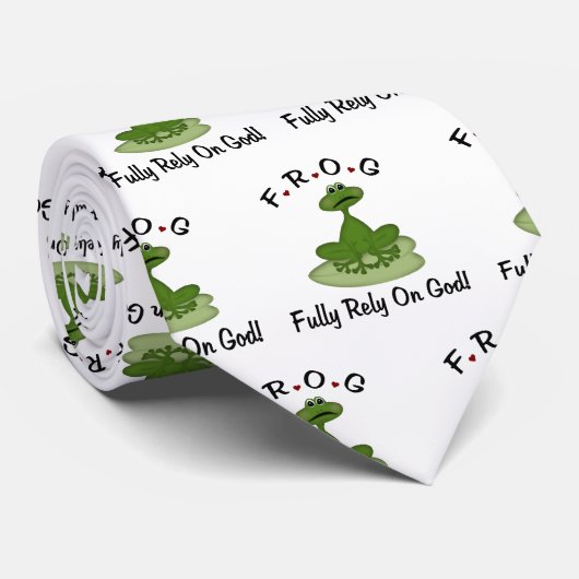 完全に神に頼る ネクタイ (ロール)