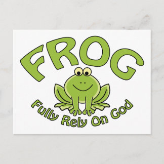 完全に神に頼る ポストカード