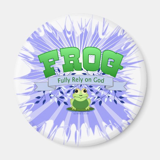 完全に神に頼る マグネット (正面)