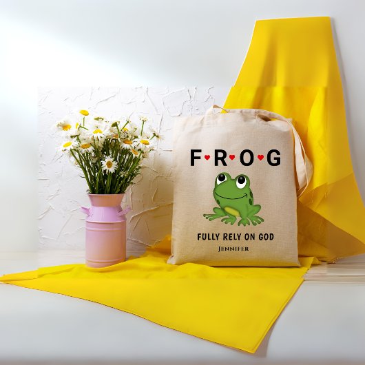 完全に神に頼パーソナライズされたる トートバッグ