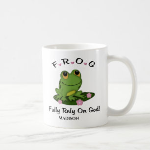 完全に神のマグカップに頼る コーヒーマグカップ