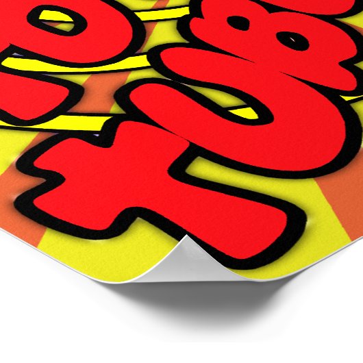 完全に管状の ポスター (角)