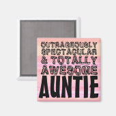 完全に素晴らしおばさん マグネット (正面/裏面)