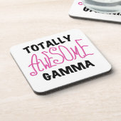 完全に素晴らしガンマピンクギフト コースター (左側)