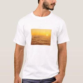 完全に落ち込んでいる男性の半袖 Tシャツ