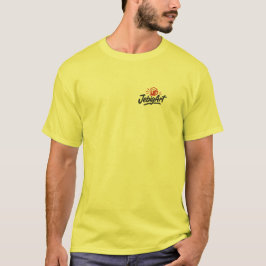 完全に落ち込んでいる男性の半袖 Tシャツ