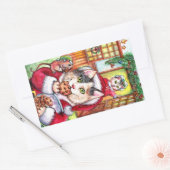 完全に行き詰まった 長方形シール (封筒)