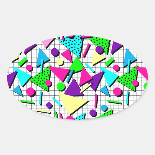 完全に過激な 楕円形シール (正面)